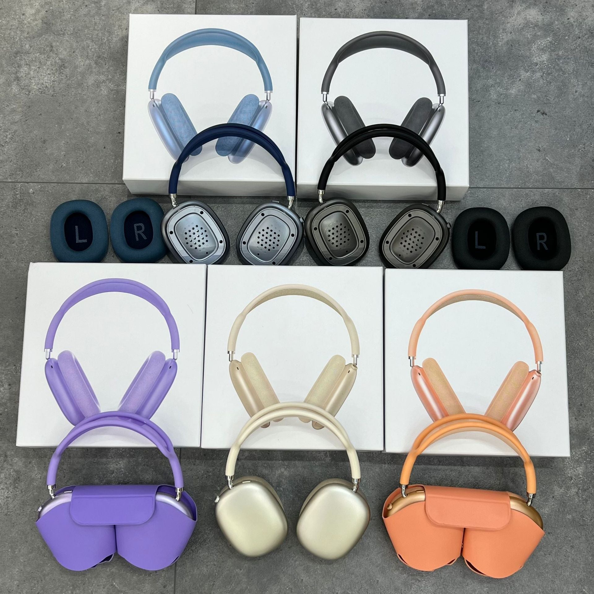 Apple Airpods Max Headphones | ANC Premium Quality | Magnetic Cushion & Pop-up Variant